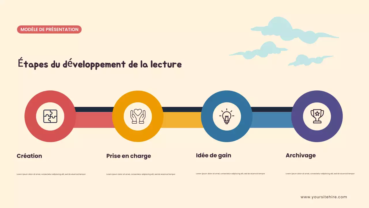 Présentation illustrée sur l'enseignement à domicile en jaune