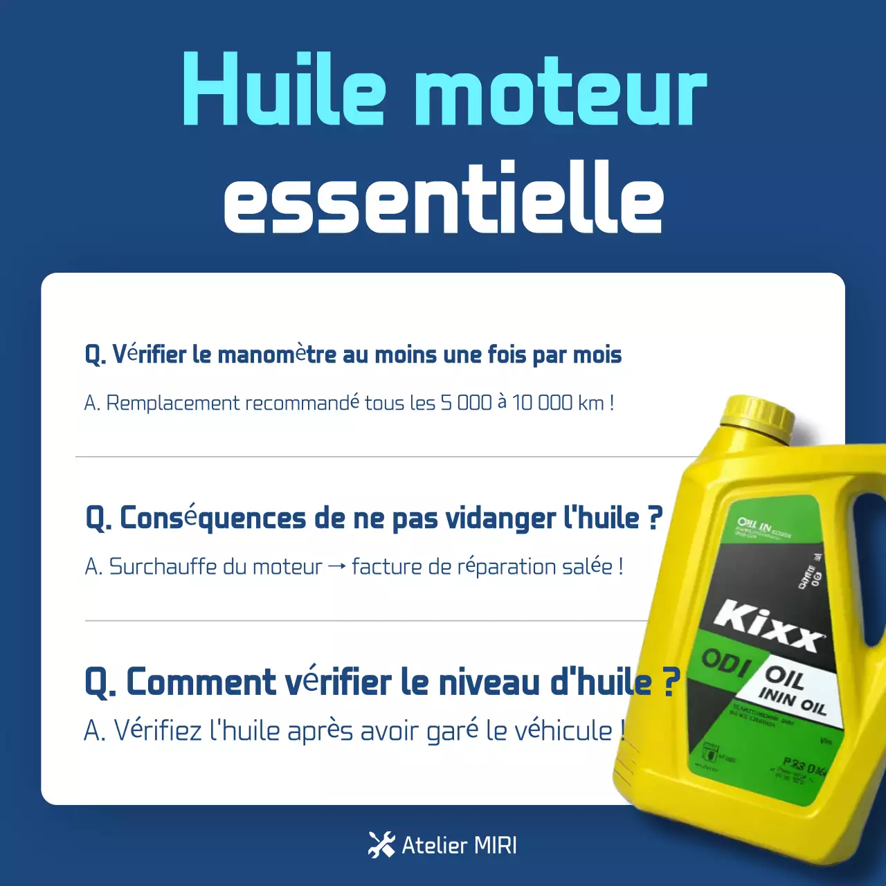 Guide d'inspection des voitures modernes bleues