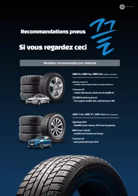 Publicité pour une voiture bleue moderne