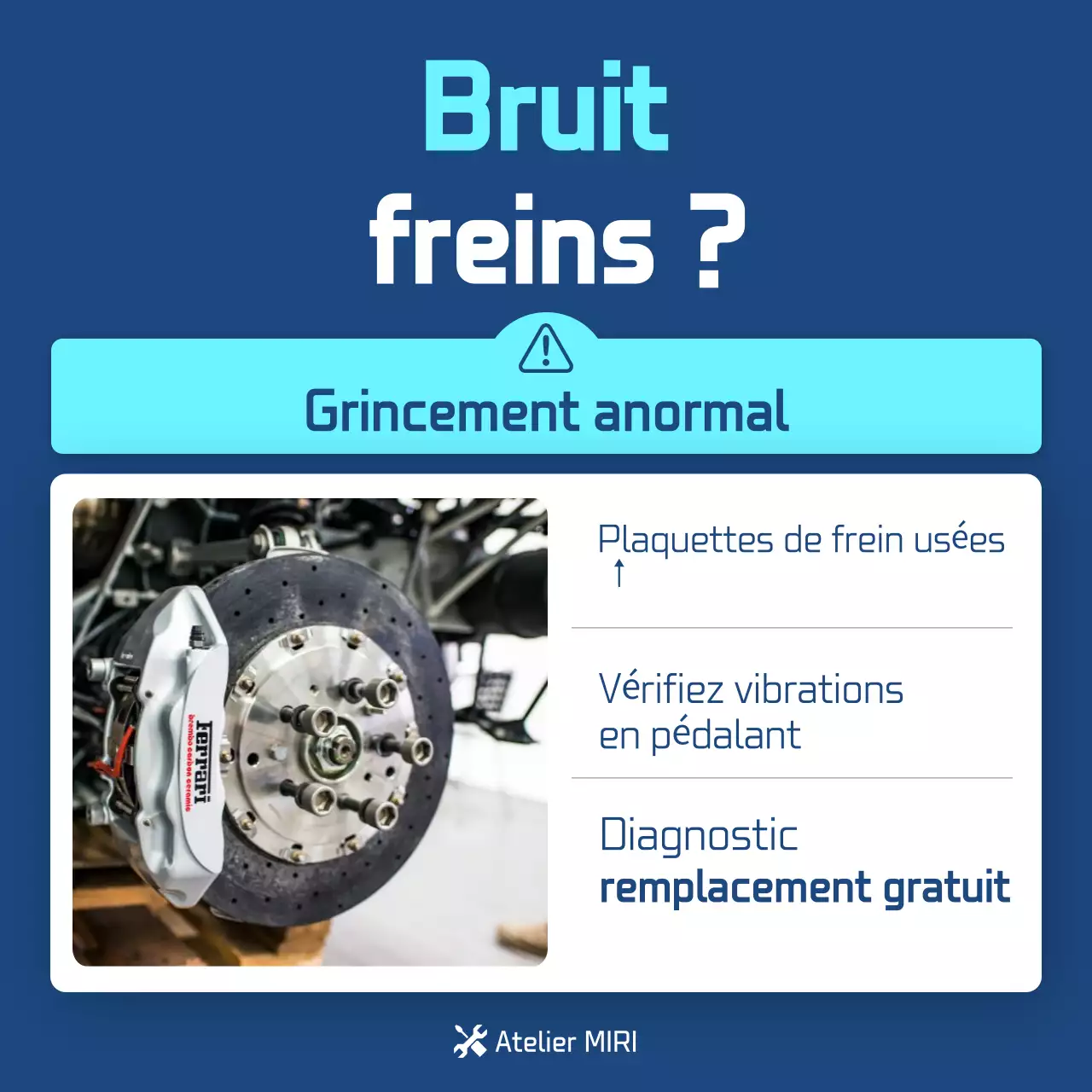 Guide d'inspection des voitures modernes bleues