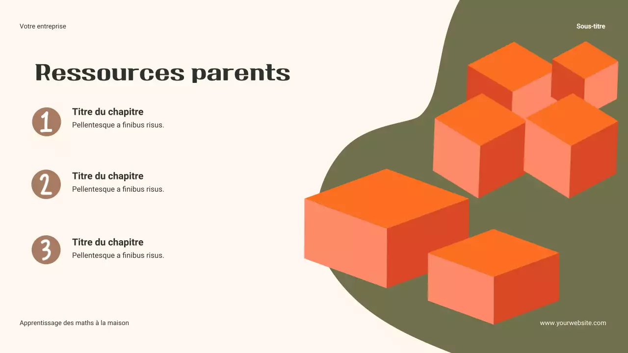 Présentation du guide des parents sur les mathématiques quotidiennes à la maison
