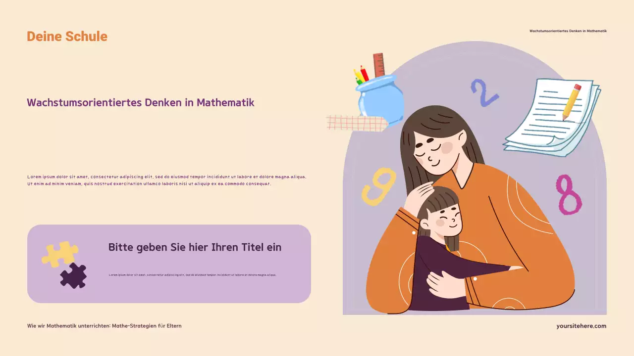 Präsentation: Mathematik zu Hause verstehen und fördern