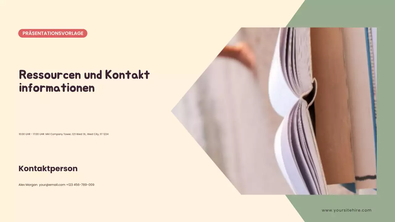 Gelbe illustrierte Präsentation zum Thema Heimunterricht