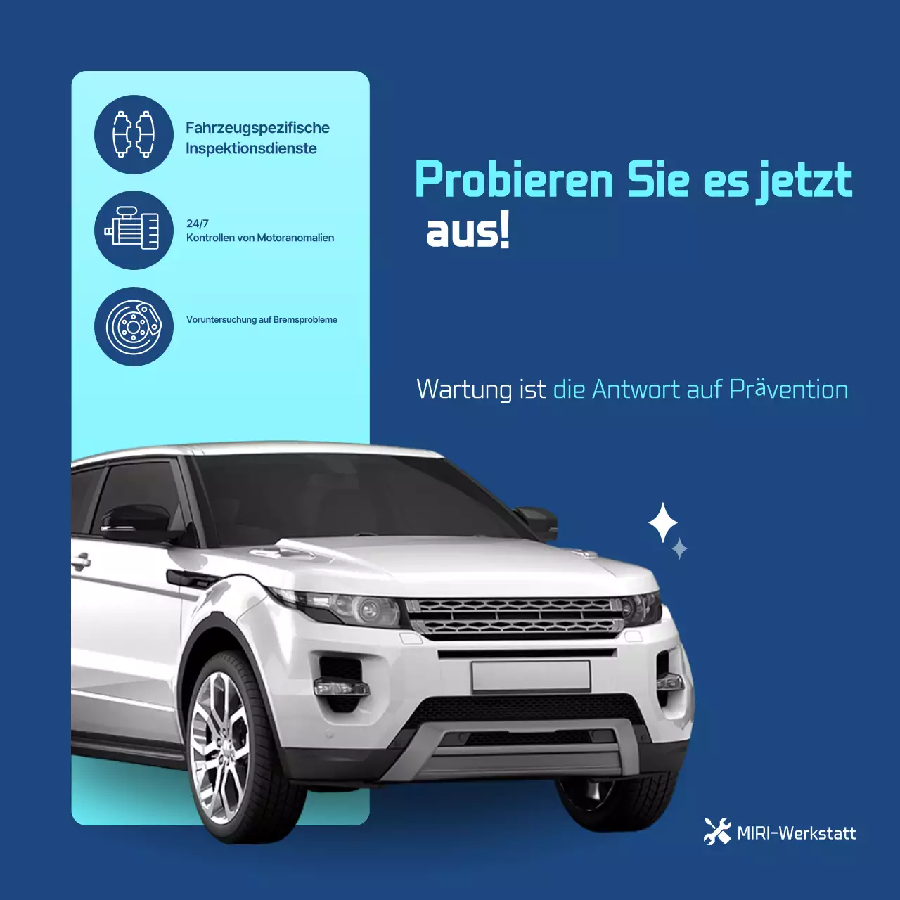 Blauer Leitfaden zur modernen Autoinspektion