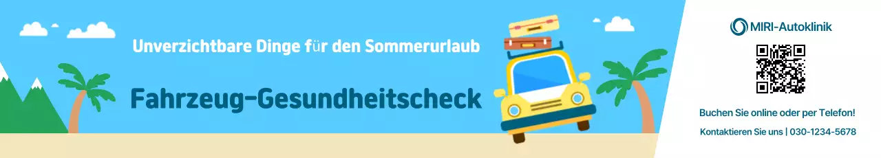 Himmelblaue einfache Autoinspektionsanzeige