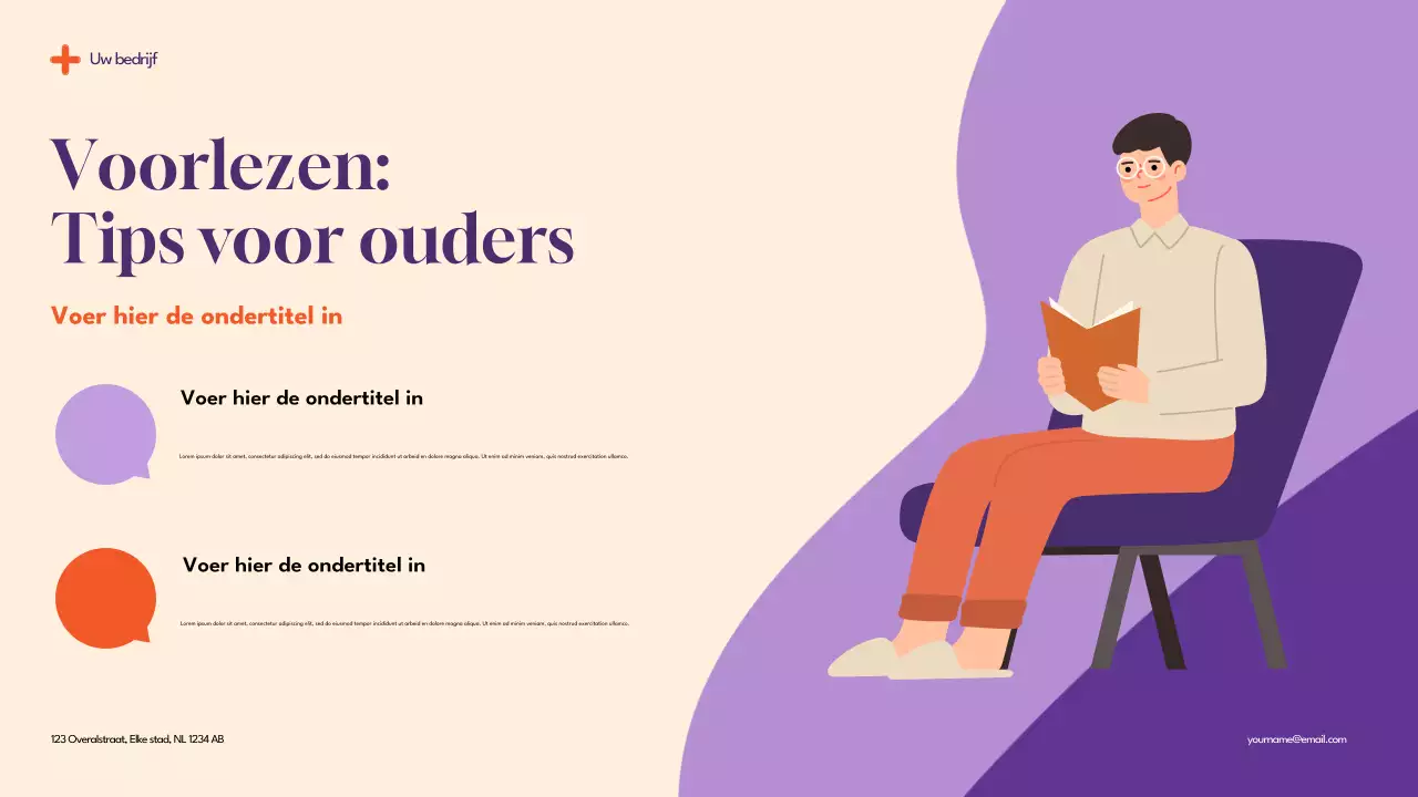 Presentatie over het opbouwen van sterke lezers thuis