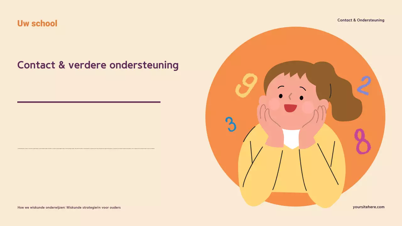 Presentatie 'Wiskunde thuis begrijpen en ondersteunen'