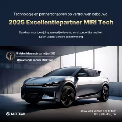 zwarte moderne auto advertentie