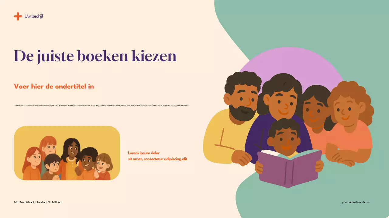 Presentatie over het opbouwen van sterke lezers thuis