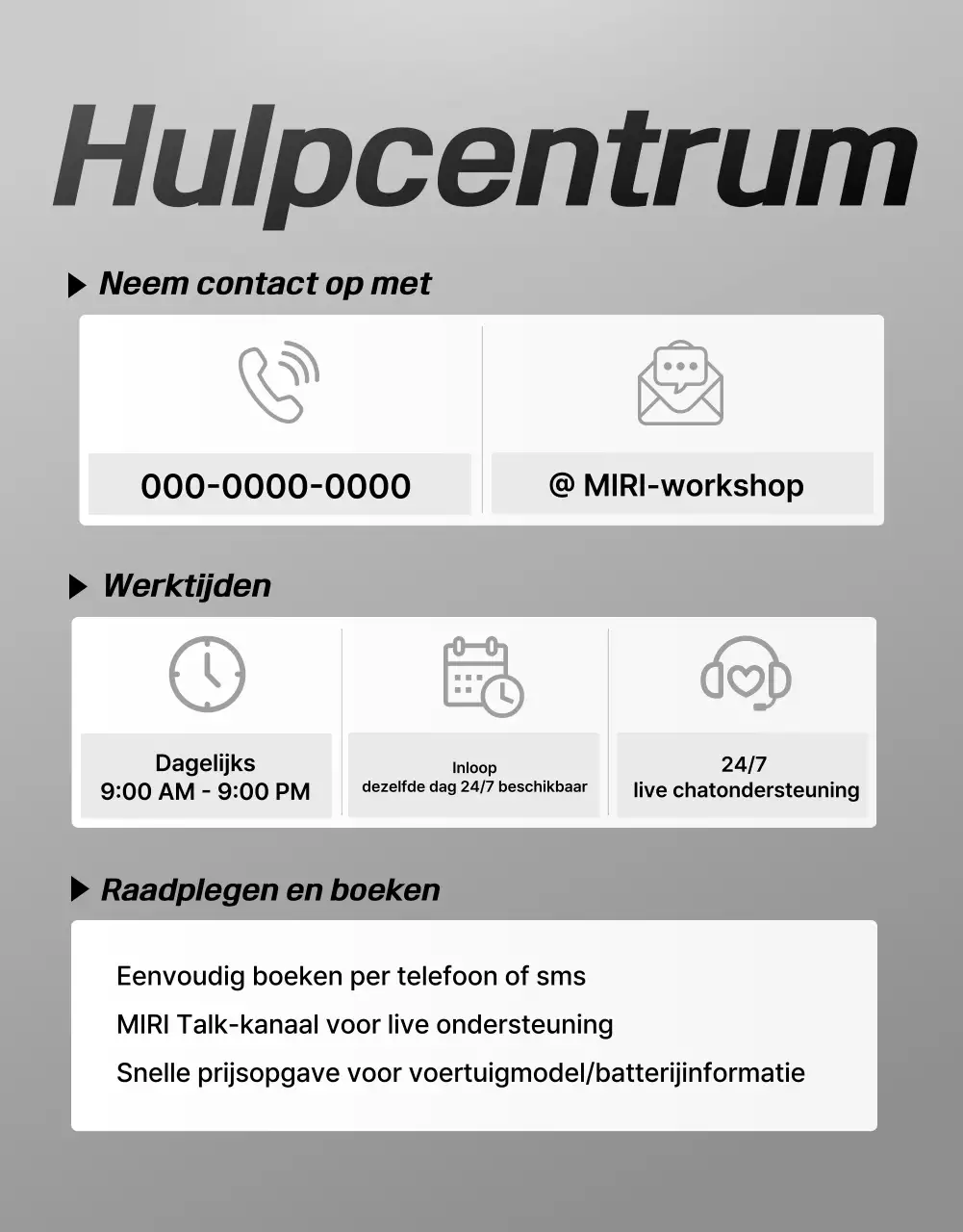 rode moderne auto reclame