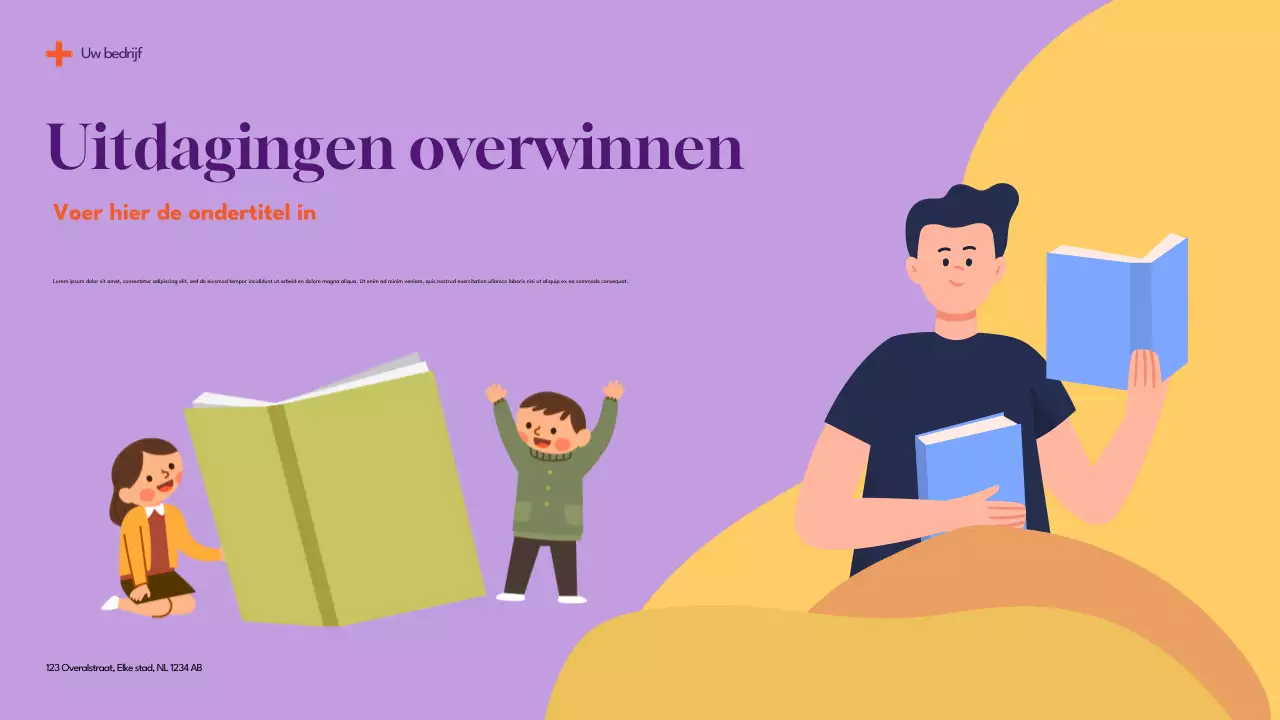 Presentatie over het opbouwen van sterke lezers thuis