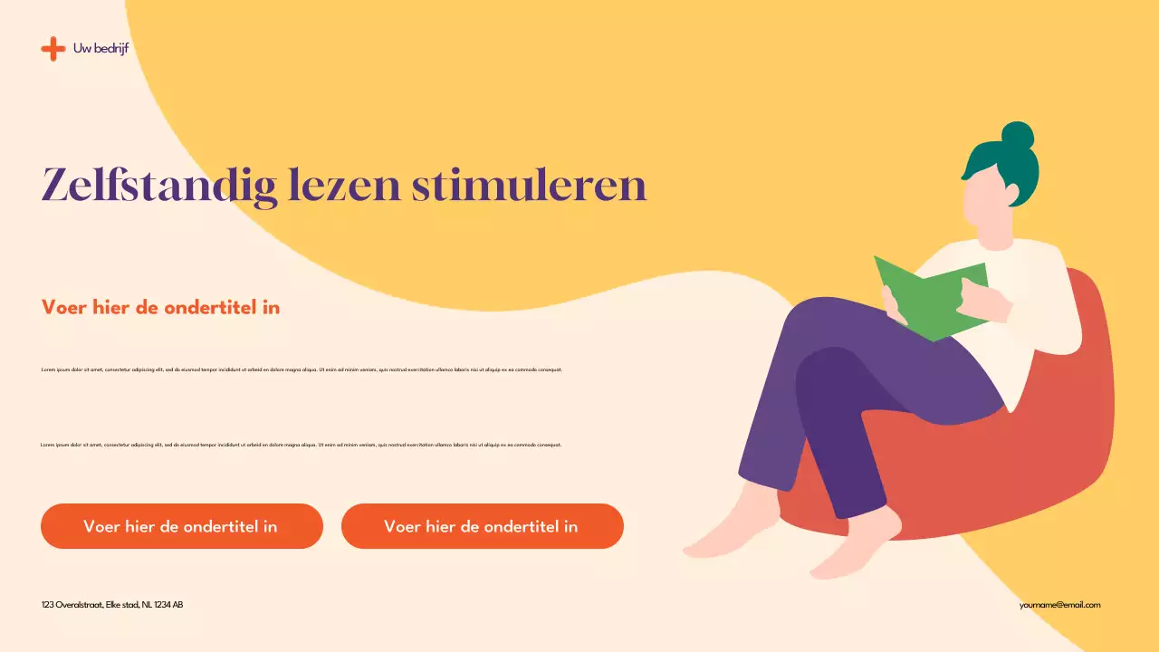 Presentatie over het opbouwen van sterke lezers thuis