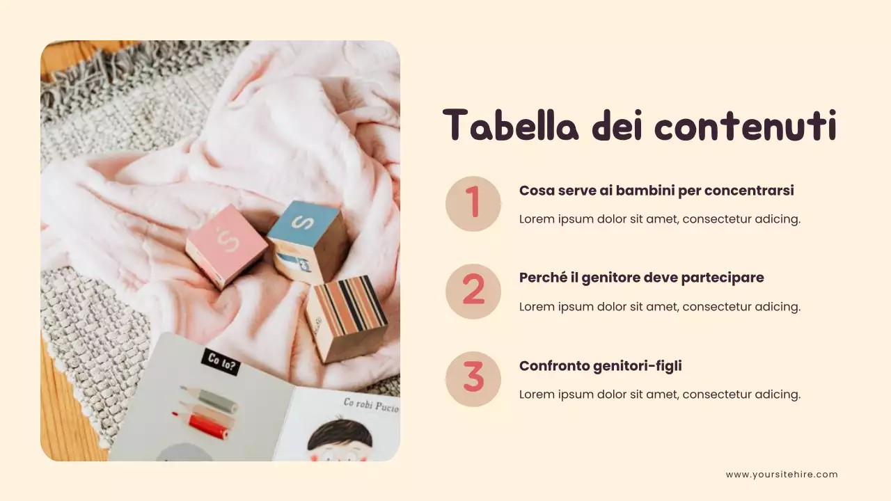 Presentazione illustrata di Yellow at Home Schooling