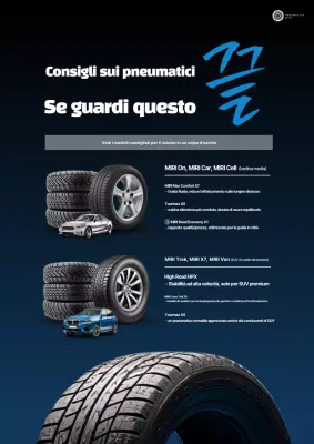 Pubblicità di auto moderna blu