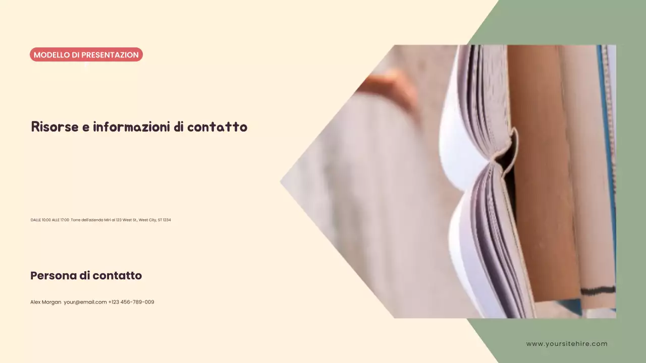 Presentazione illustrata di Yellow at Home Schooling