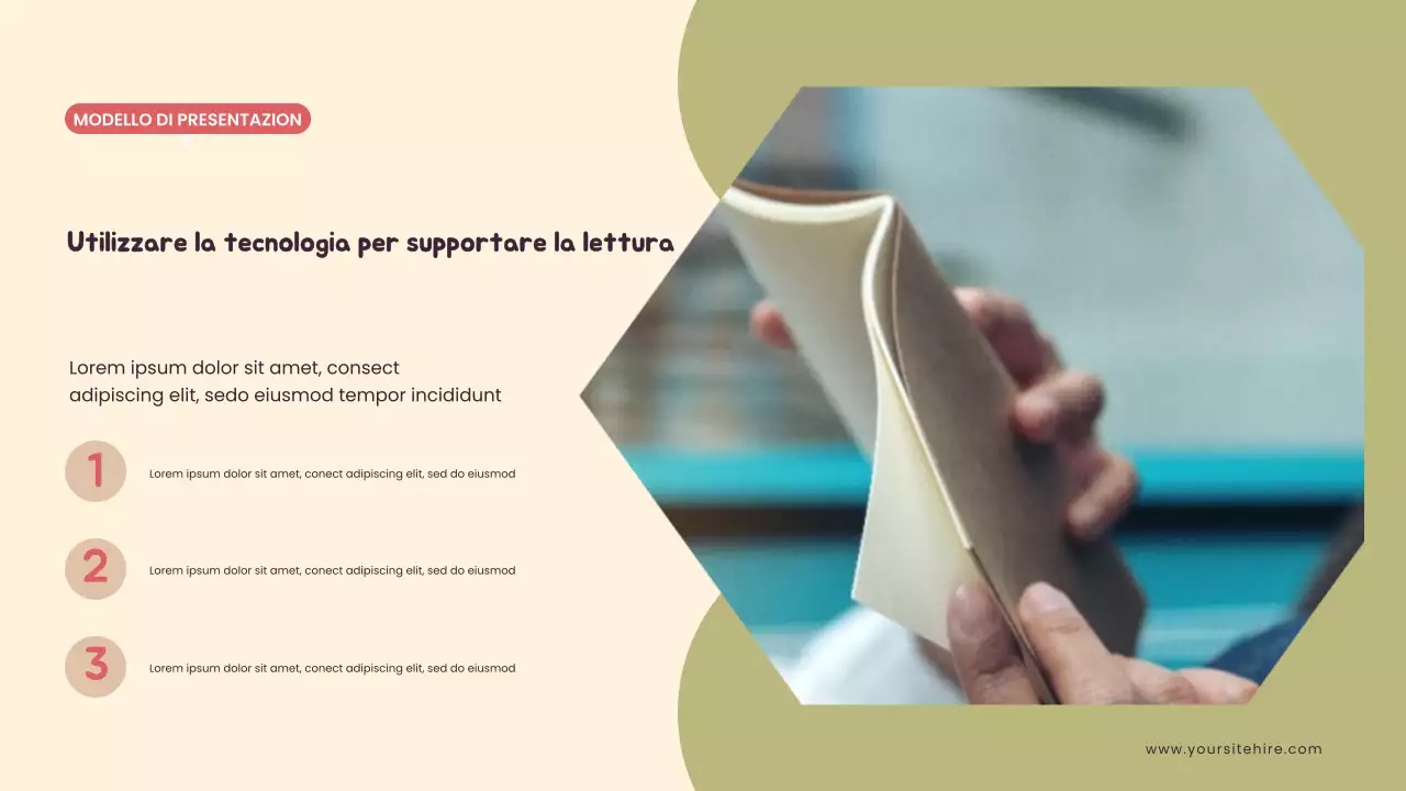 Presentazione illustrata di Yellow at Home Schooling