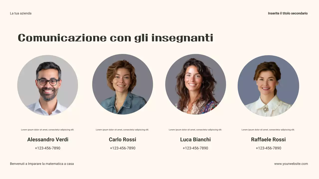 Presentazione della Guida per i genitori alla matematica quotidiana a casa