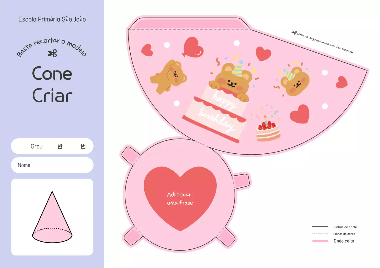 Tutorial para fazer um bebê rosa