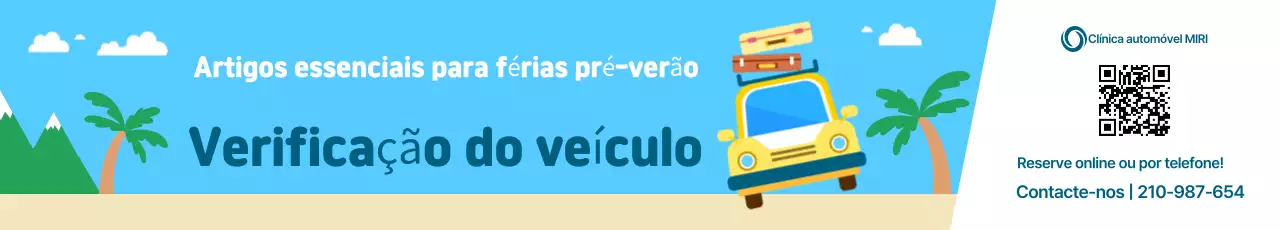 Anúncio de inspeção de carro simples azul-celeste