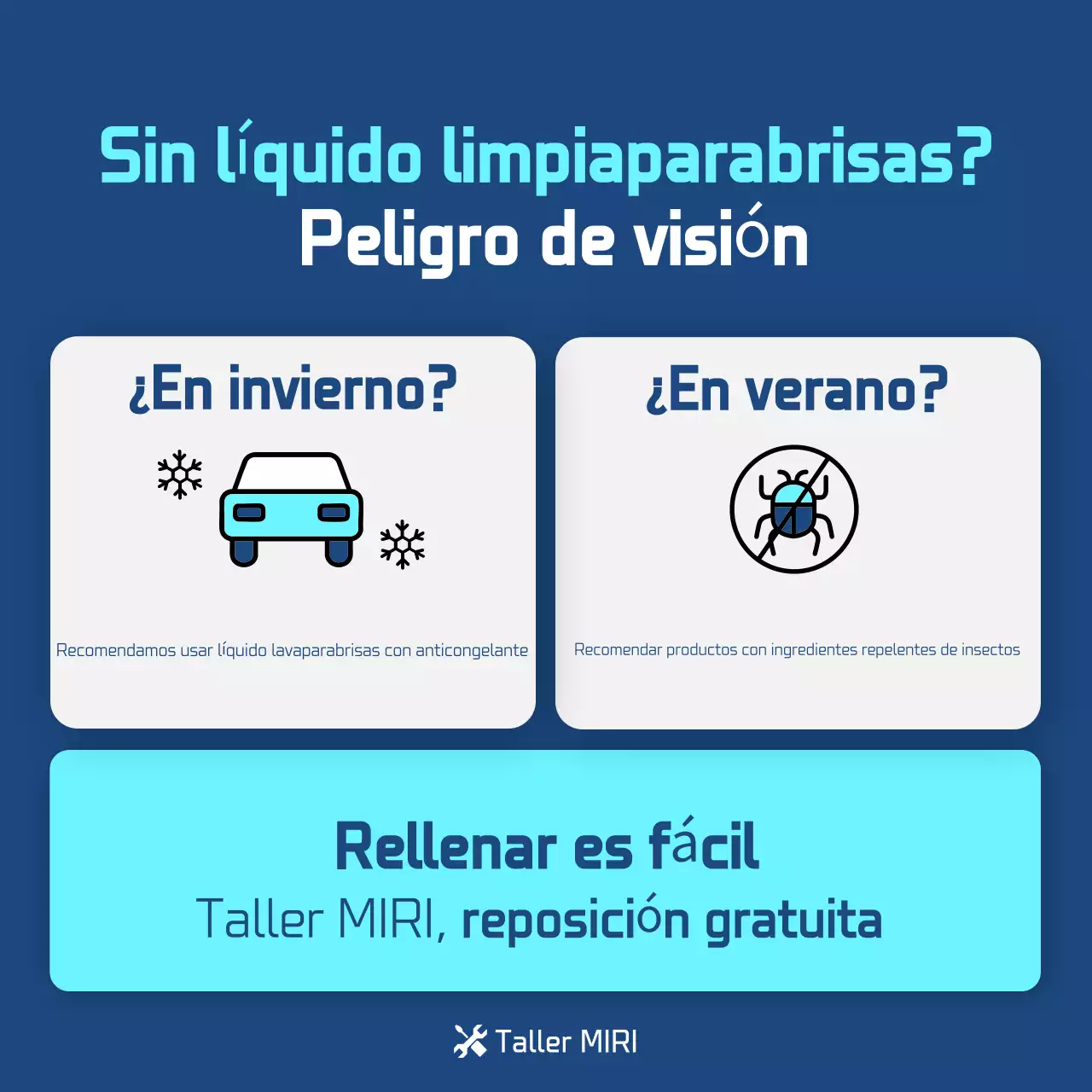 Guía de inspección de vehículos modernos azules