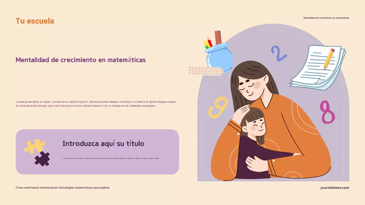 Presentación: Comprensión y apoyo a las matemáticas en casa