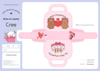 Tutorial para hacer un bebé rosa