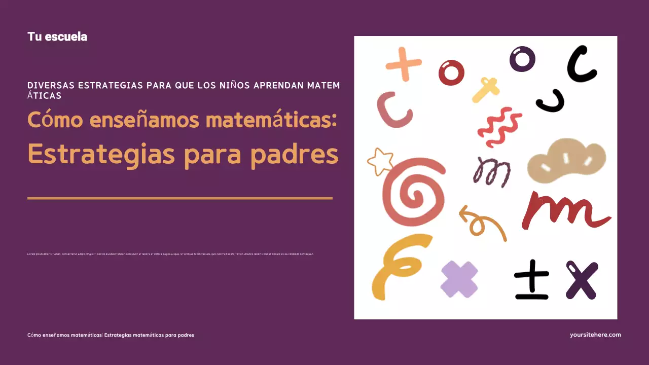 Presentación: Comprensión y apoyo a las matemáticas en casa