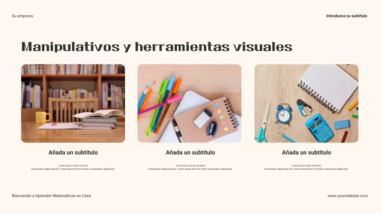 Guía para padres sobre matemáticas cotidianas en casa Presentación