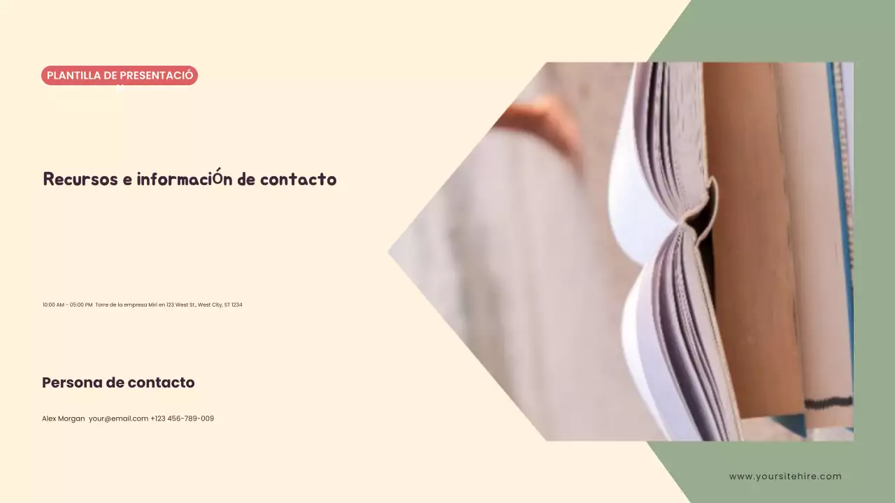 Presentación ilustrada de educación en casa en amarillo