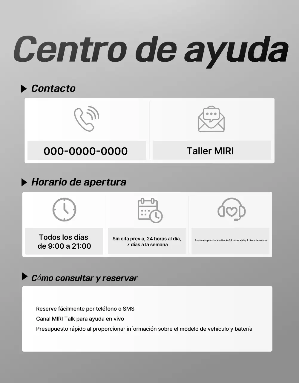 Anuncio de coche moderno rojo