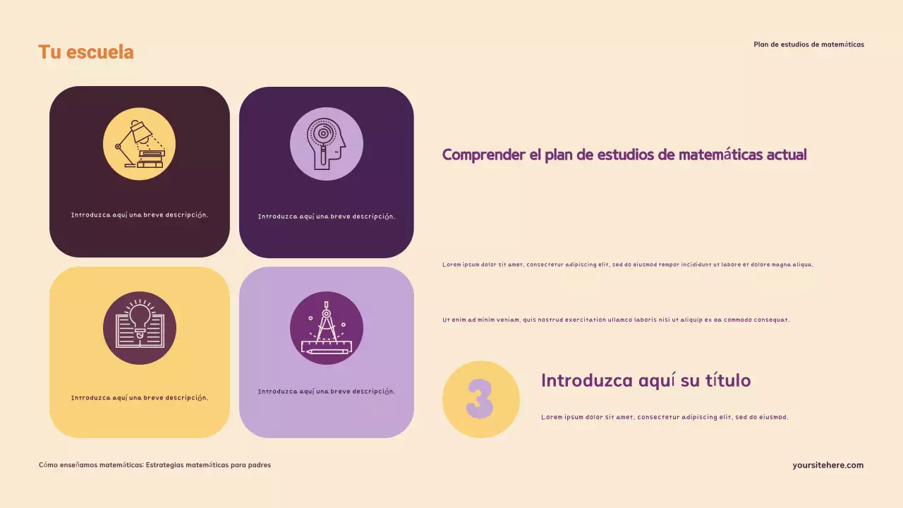 Presentación: Comprensión y apoyo a las matemáticas en casa