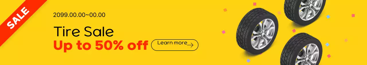 Venda de Pneus Simples Amarelos