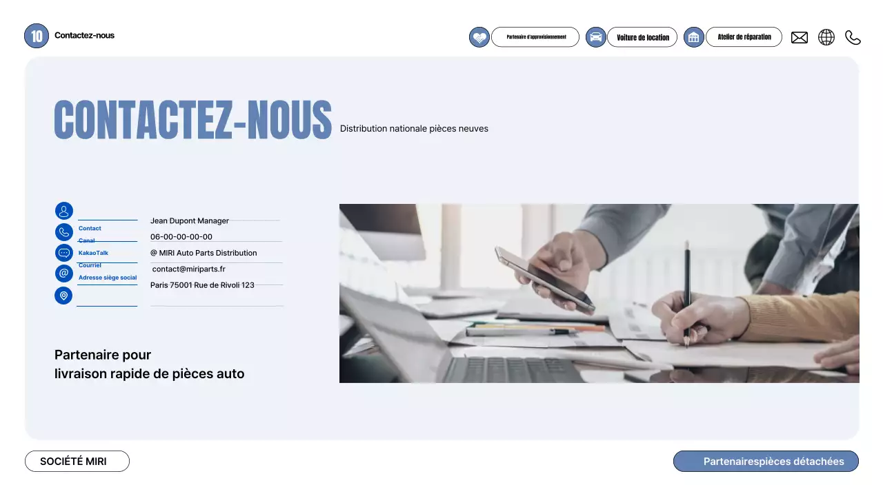 Proposition de voiture grise moderne