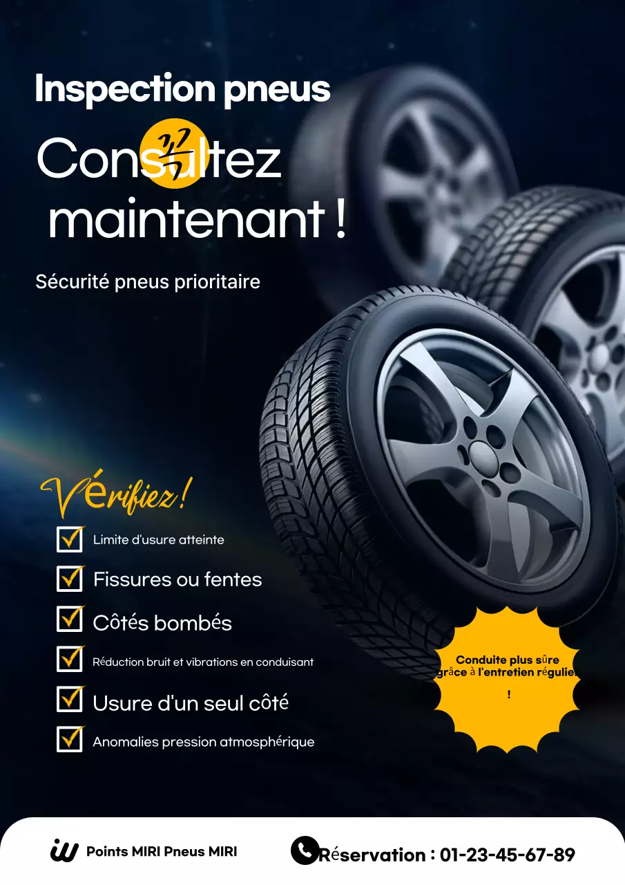 Contrôle de sécurité des voitures modernes noires