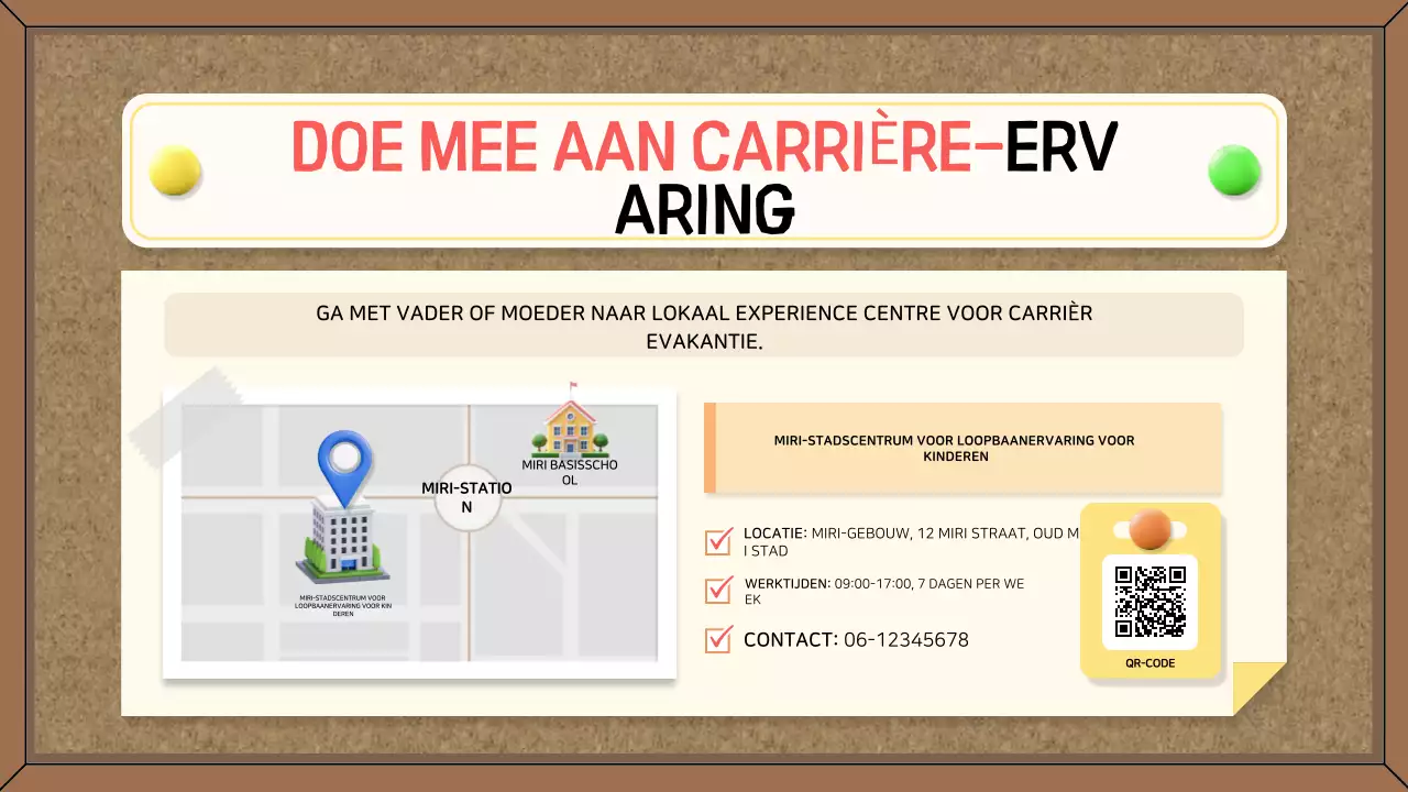 Brown Simple Education Program-gids