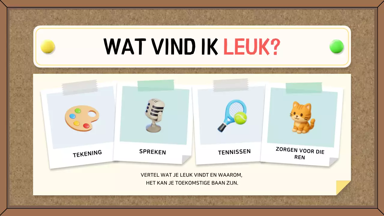 Brown Simple Education Program-gids