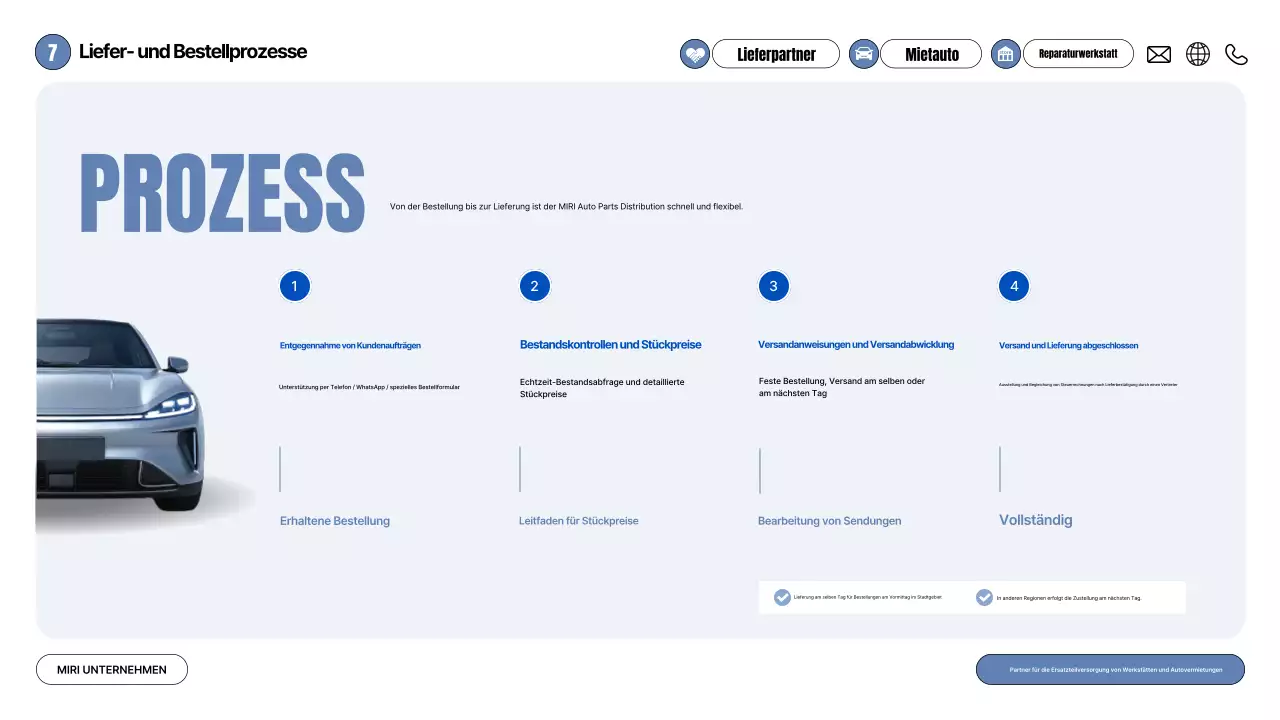 Grauer moderner Autovorschlag