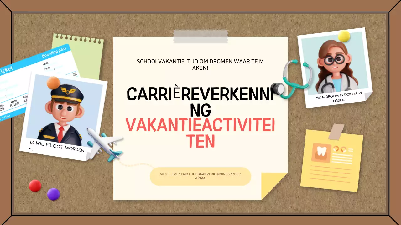 Brown Simple Education Program-gids