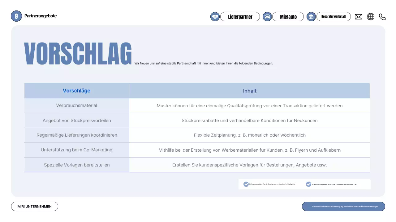 Grauer moderner Autovorschlag