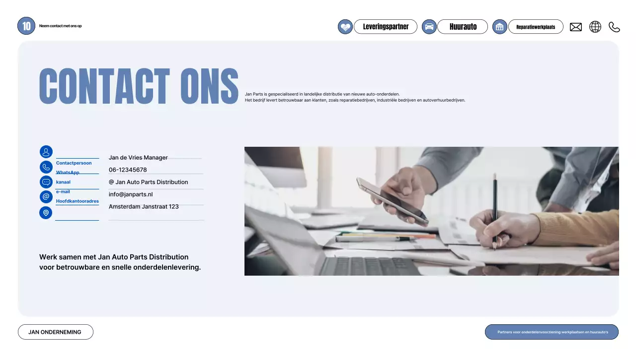 Grijs modern autovoorstel