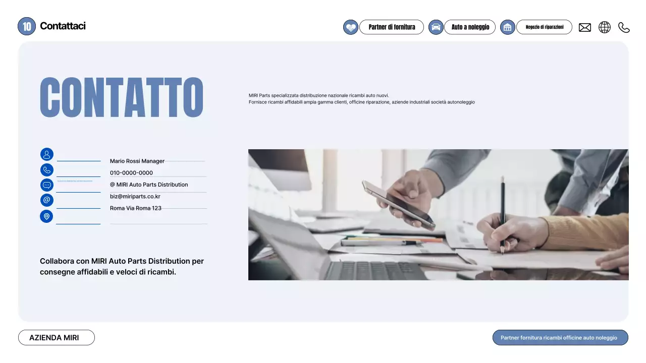 Proposta di auto moderna grigia