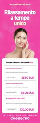 Pubblicità di Pink Modern Skin Care