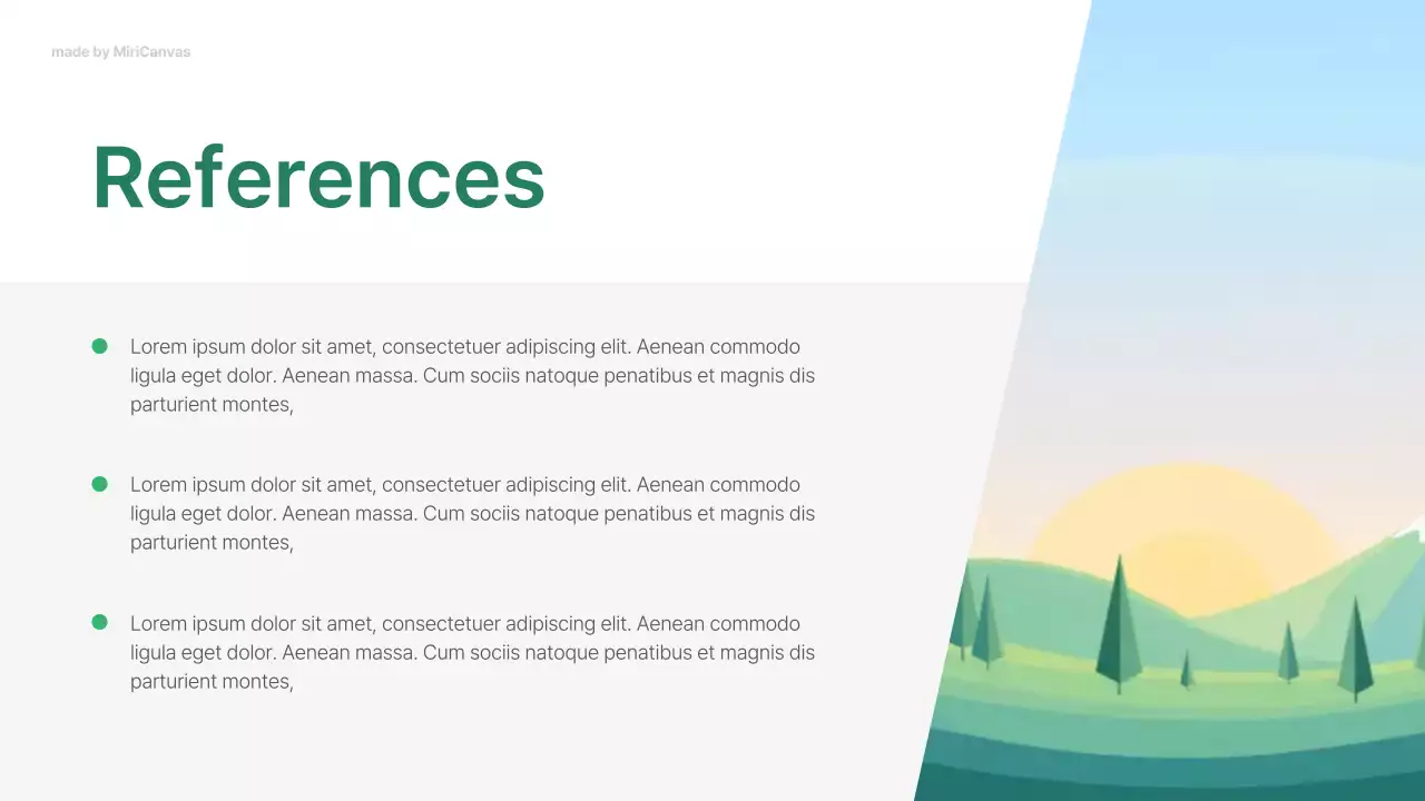 Green Modern Travel Presentation