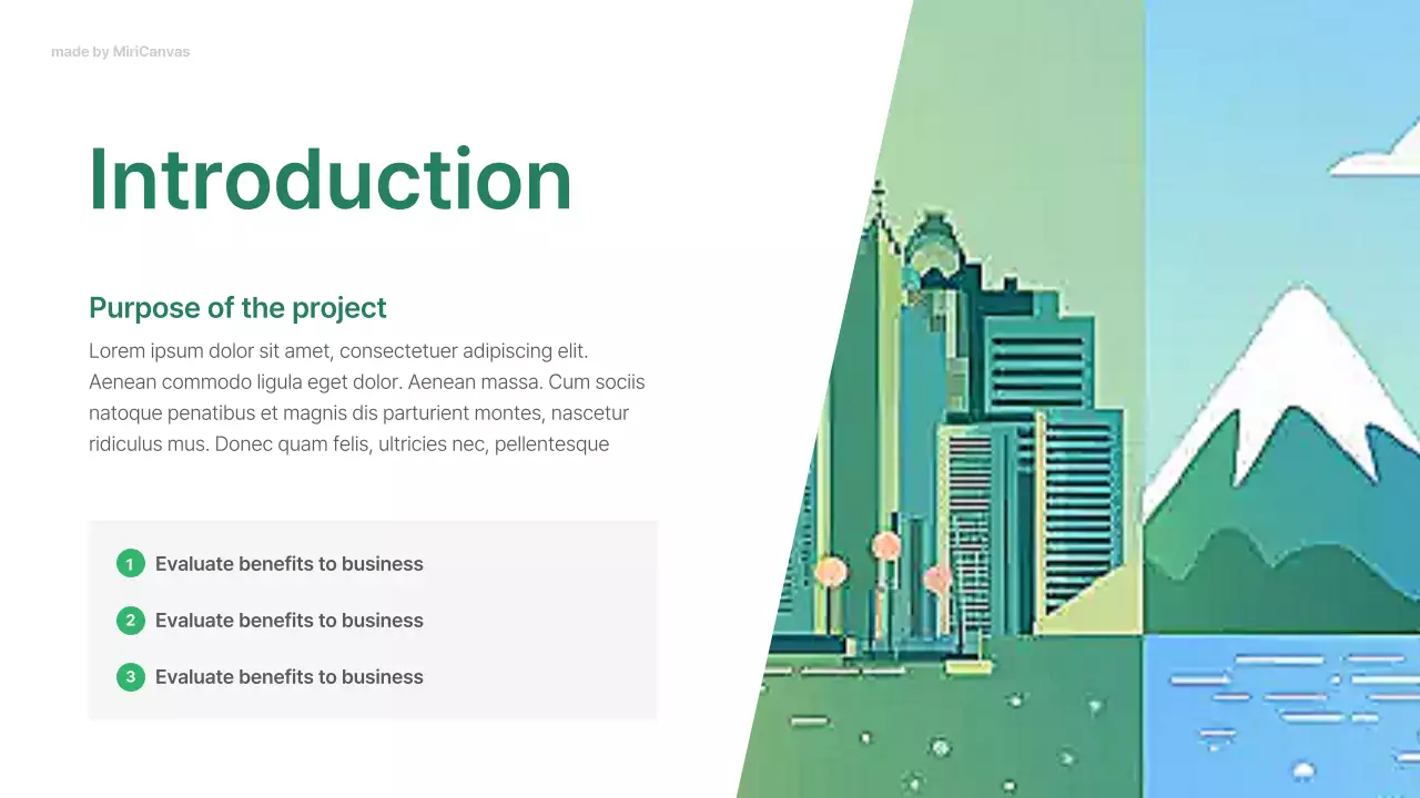 Green Modern Travel Presentation