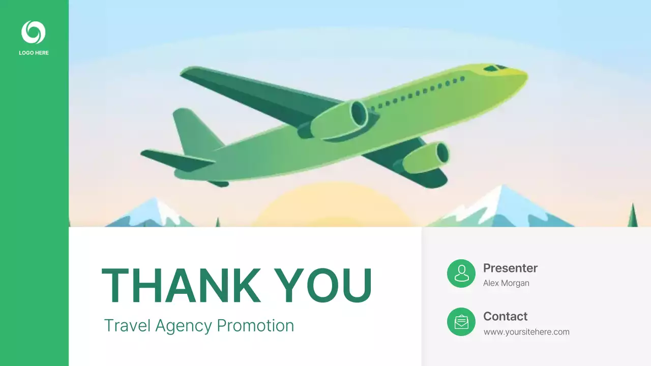 Green Modern Travel Presentation