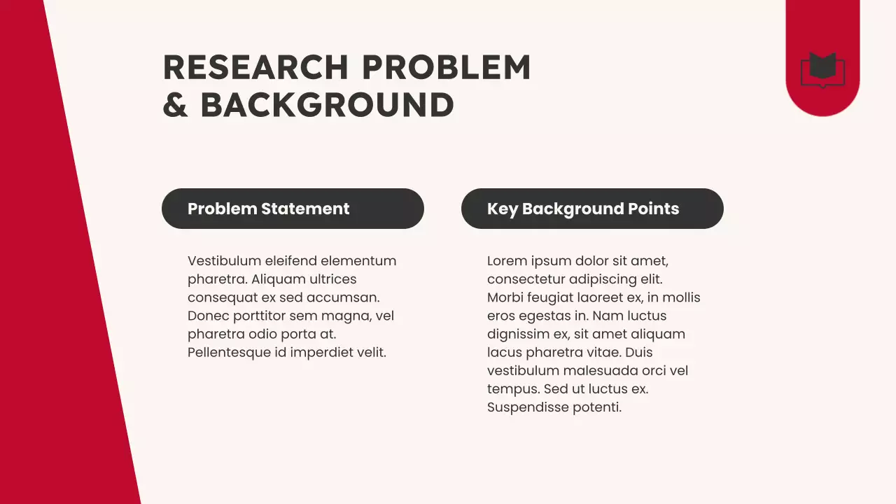 Beige and Black Modern Academic Research Presentation