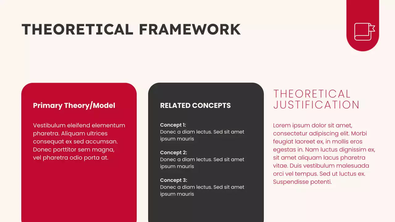 Beige and Black Modern Academic Research Presentation