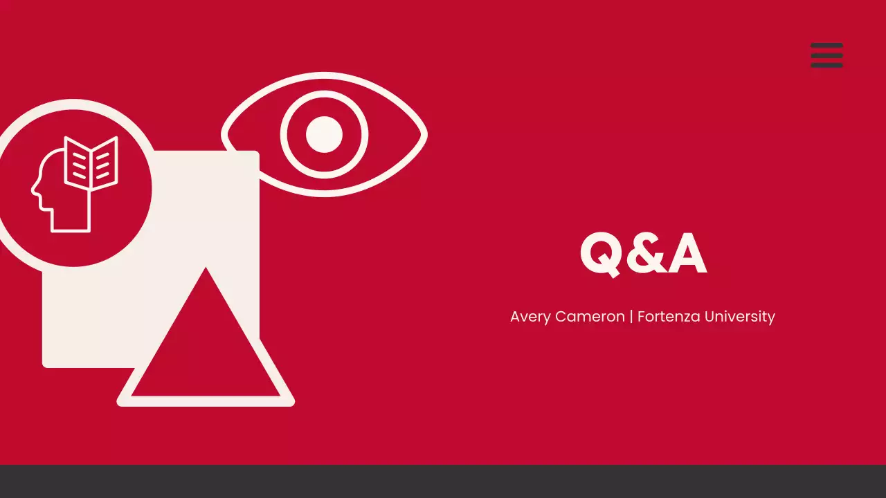 Beige and Black Modern Academic Research Presentation