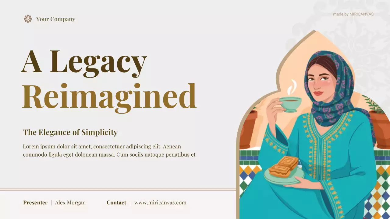 Beige Traditional Food Marketing Pitch Presentation