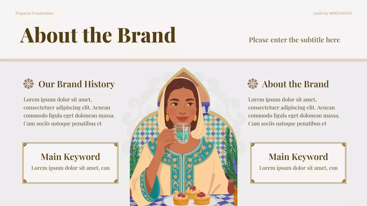 Beige Traditional Food Marketing Pitch Presentation